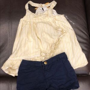 Tank top and short set